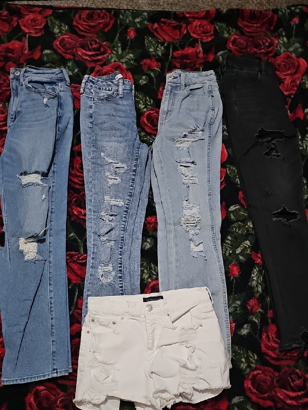 American Eagle Hollister Aeropostale Jean Lot